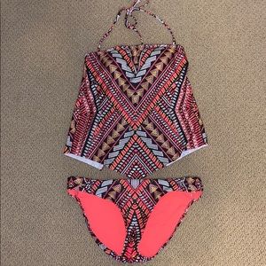 Fun Patterned Tankini